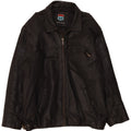 Route 66 Mens Leather Jacket UK 42 XL Black