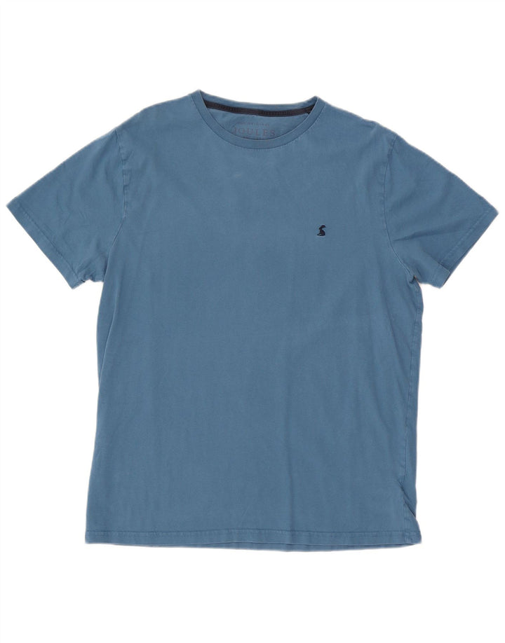 Joules Mens T-Shirt Top Large Blue Cotton