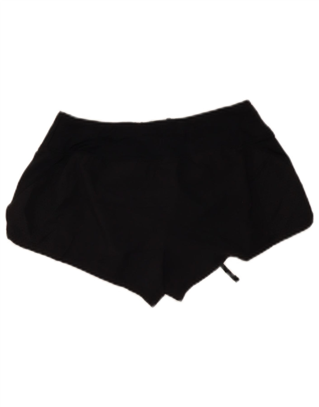 Nike Womens Dri Fit Sport Shorts UK 10 Small Black Polyester