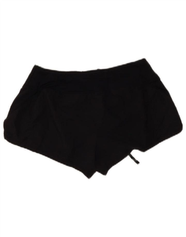 Nike Womens Dri Fit Sport Shorts UK 10 Small Black Polyester