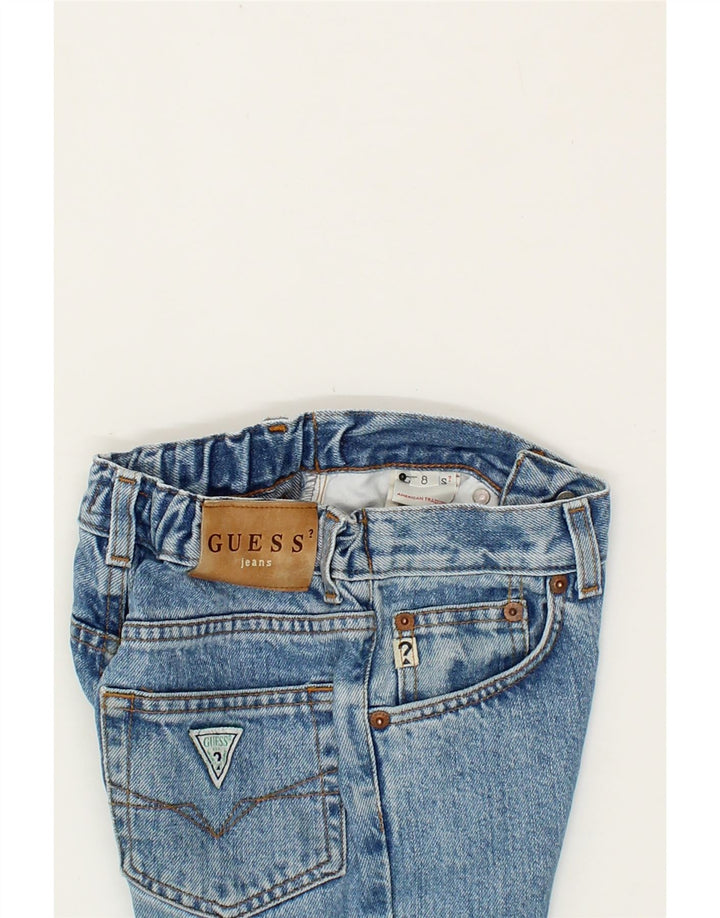 GUESS Boys Straight Jeans 7-8 Years W22 L21  Blue Cotton Vintage Guess and Second-Hand Guess from Messina Hembry 