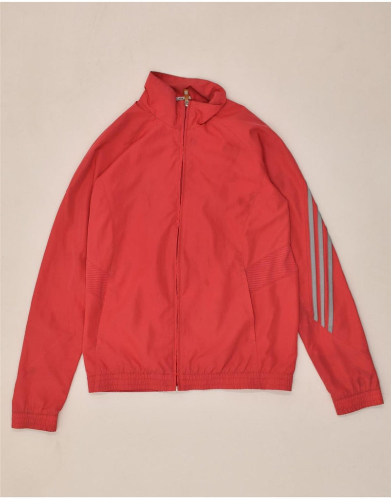 ADIDAS Girls Clima 365 Tracksuit Top Jacket 15-16 Years Pink Polyester | Vintage Adidas | Thrift | Second-Hand Adidas | Used Clothing | Messina Hembry 