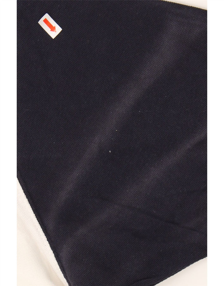 TOMMY HILFIGER Mens Polo Shirt Large White Colourblock Cotton Vintage Tommy Hilfiger and Second-Hand Tommy Hilfiger from Messina Hembry 