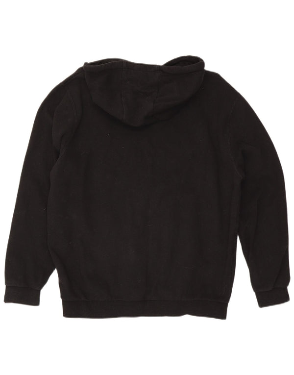 Ellesse Mens Graphic Hoodie Jumper Large Black Cotton