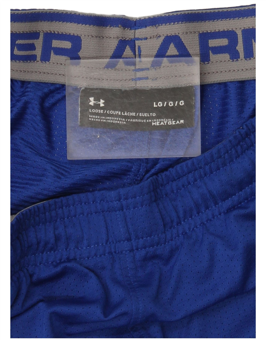 Under Armour Mens Heat Gear Sport Shorts Large  Blue
