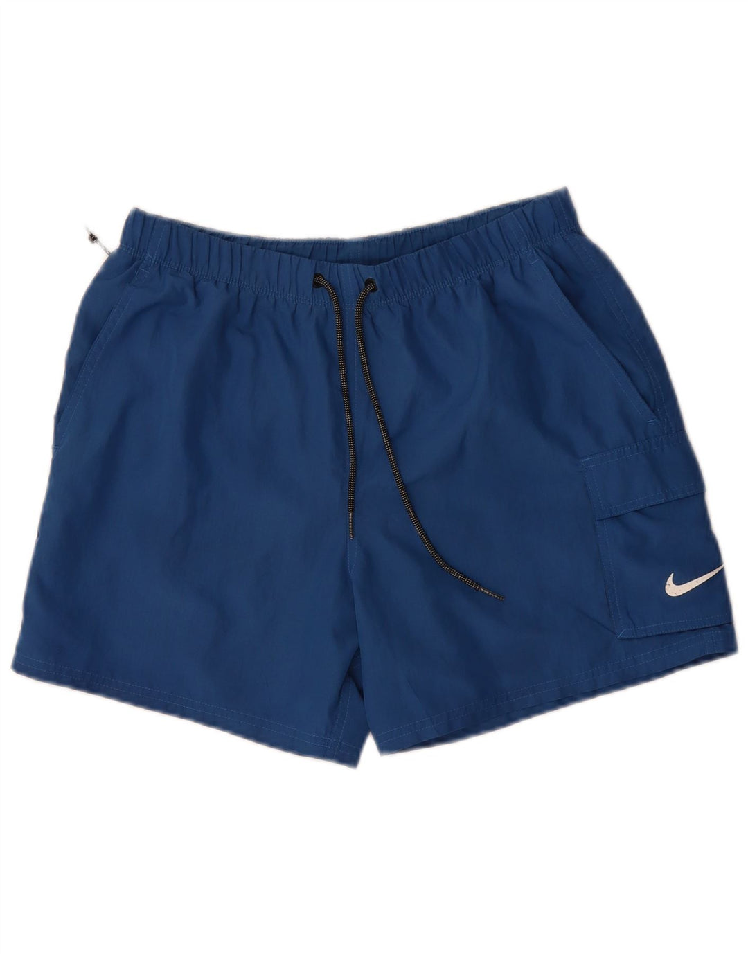 NIKE Mens Swimming Shorts Medium  Blue Polyester