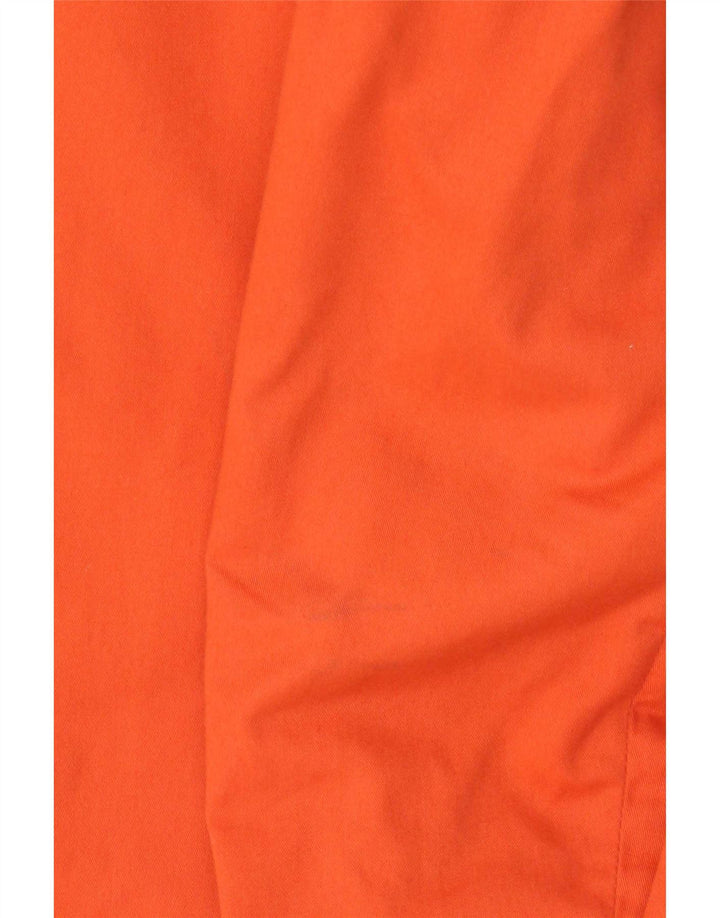 Wampum Mens 2 Button Blazer Jacket UK 40 Large Orange Acetate