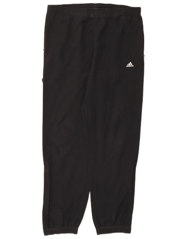 Adidas Mens Tracksuit Trousers Joggers Medium Black Polyester