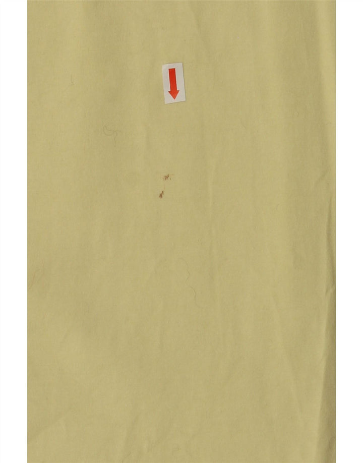 MURPHY & NYE Mens Graphic T-Shirt Top 2XL Yellow Cotton Vintage Murphy & Nye and Second-Hand Murphy & Nye from Messina Hembry 