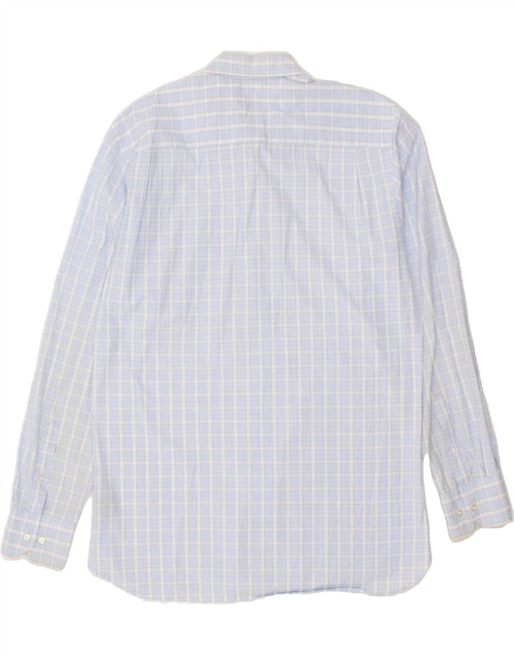 TOMMY HILFIGER Mens Coupe Ajustee Custom Fit Shirt Size 16 1/2 Large Blue Vintage Tommy Hilfiger and Second-Hand Tommy Hilfiger from Messina Hembry 