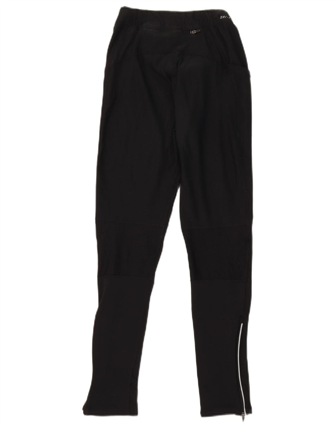 NIKE Womens Dri Fit Leggings UK 8 Small  Black Polyester