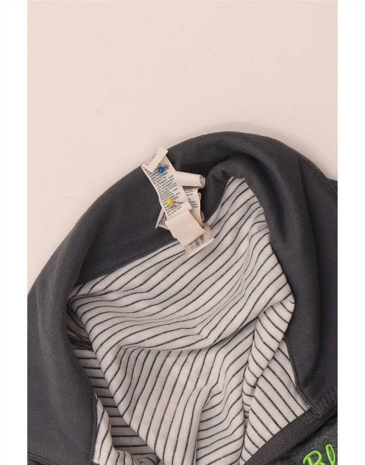 Adidas Womens Climalite Pullover Tracksuit Top UK 12/14 Medium Grey