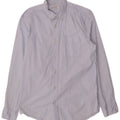 Gap Mens Slim Fit Shirt Medium Blue Cotton