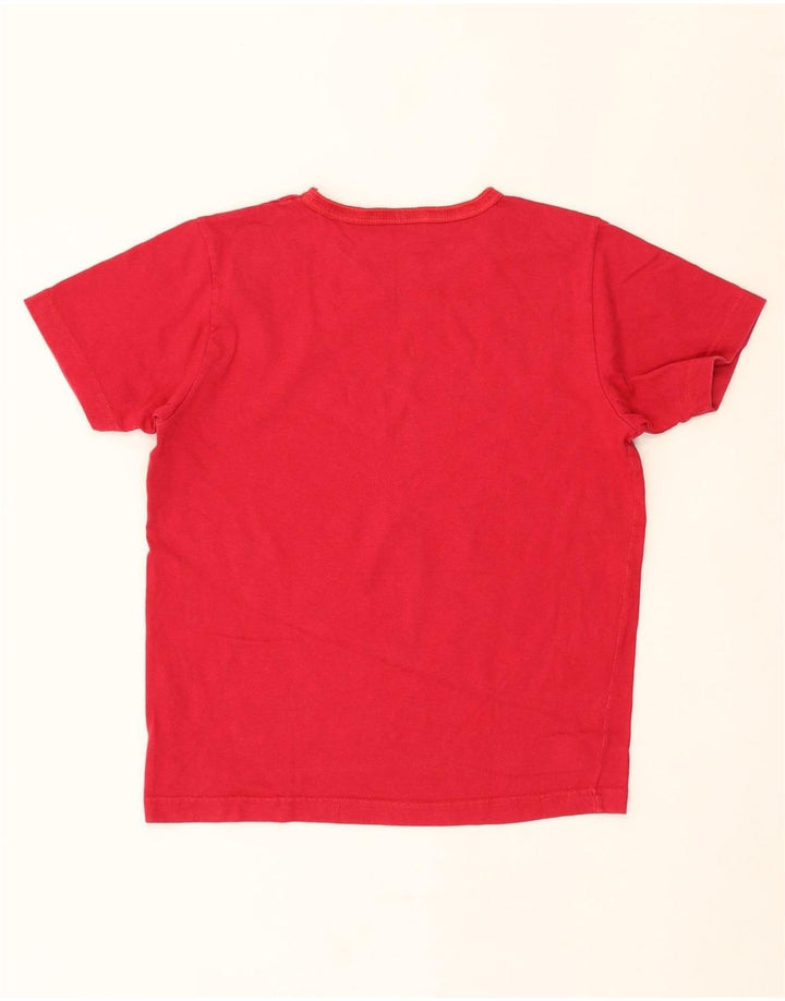 CHAMPION Womens Graphic T-Shirt Top UK 10 Small Pink Vintage Champion and Second-Hand Champion from Messina Hembry 