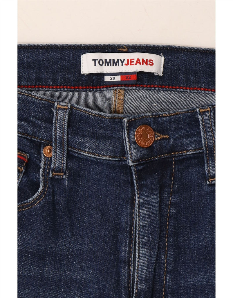 TOMMY HILFIGER Womens Skinny Jeans W29 L32 Blue Cotton Vintage Tommy Hilfiger and Second-Hand Tommy Hilfiger from Messina Hembry 