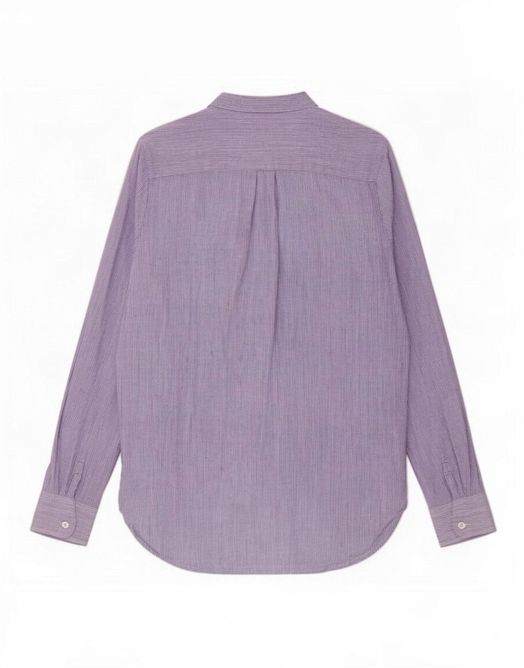 Dack's Womens Shirt UK 14 Medium Blue Pinstripe