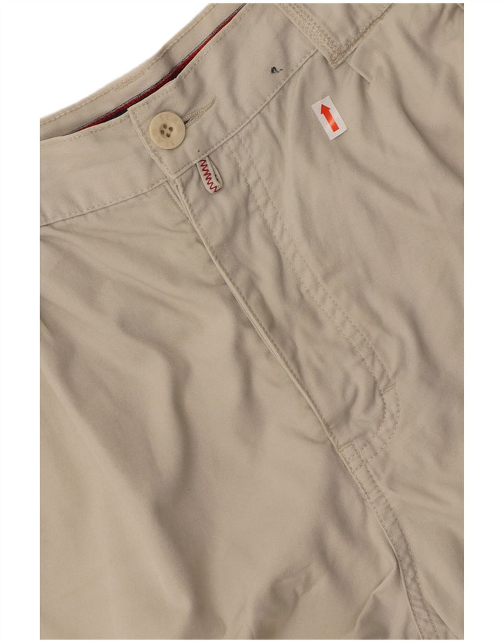 SLAM Mens Cargo Shorts IT 52 XL W38 Beige Cotton