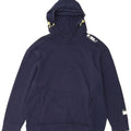 PUMA Mens Graphic Hoodie Jumper XL Navy Blue Vintage Puma and Second-Hand Puma from Messina Hembry 