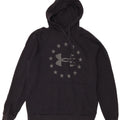 Under Armour Mens Graphic Hoodie Jumper Medium Black Cotton