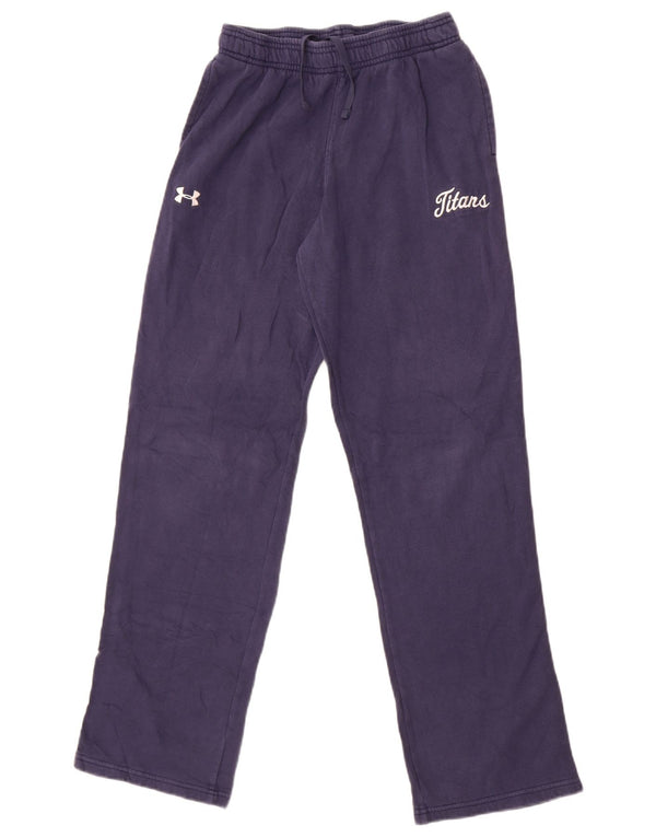 Under Armour Boys Cold Gear Tracksuit Trousers 11-12 Years Large  Navy Blue