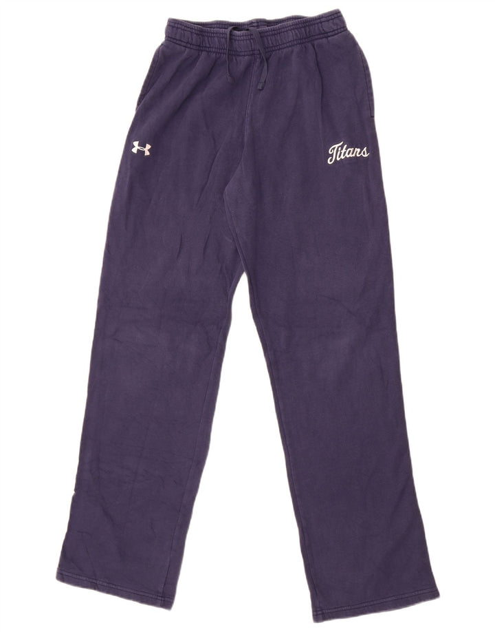 Under Armour Boys Cold Gear Tracksuit Trousers 11-12 Years Large  Navy Blue