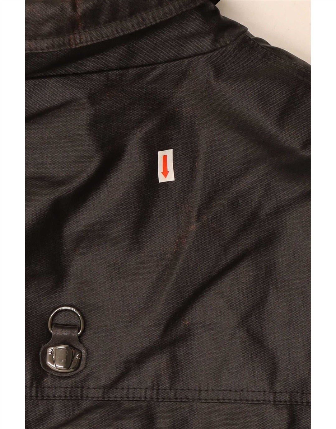Piero Guidi Mens Utility Jacket UK 40 Large Black Cotton