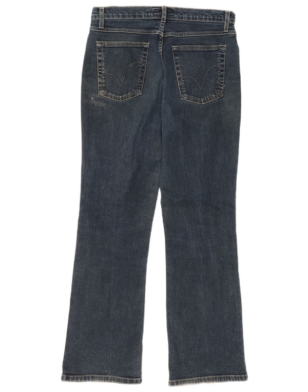 Marks & Spencer Womens Per Una Straight Jeans UK 14 Large W32 L29 Blue