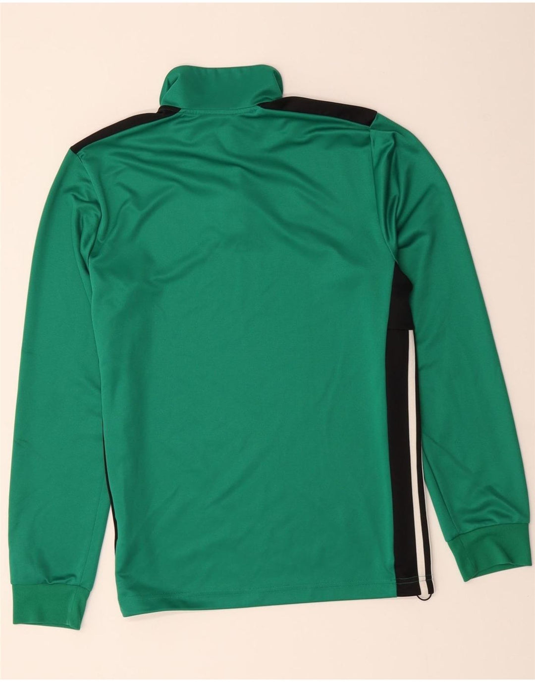 ADIDAS Mens Borussia Pullover Tracksuit Top Medium Green Colourblock