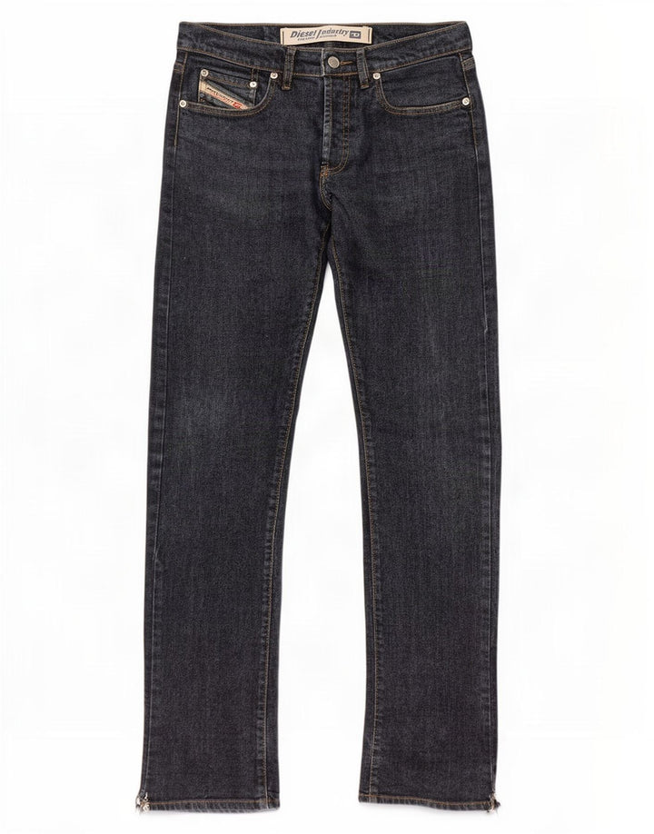 Diesel Womens Slim Jeans W29 L33 Navy Blue Cotton