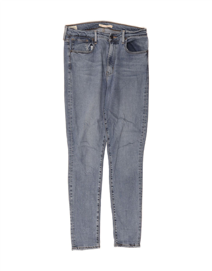 LEVI'S Womens 721 High Rise Skinny Jeans W32 L30 Blue Polyester Vintage Levi's and Second-Hand Levi's from Messina Hembry 