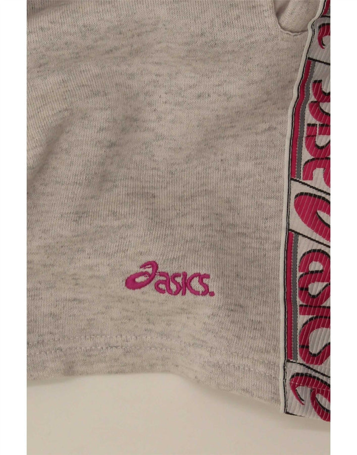 Asics Mens Graphic Sport Shorts Medium Grey