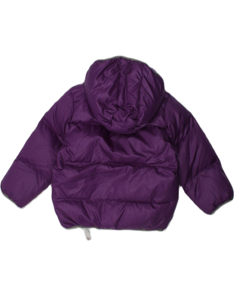 CHAMPION Baby Girls Hooded Padded Coat 12-18 Months Medium Purple Nylon | Vintage Champion | Thrift | Second-Hand Champion | Used Clothing | Messina Hembry 