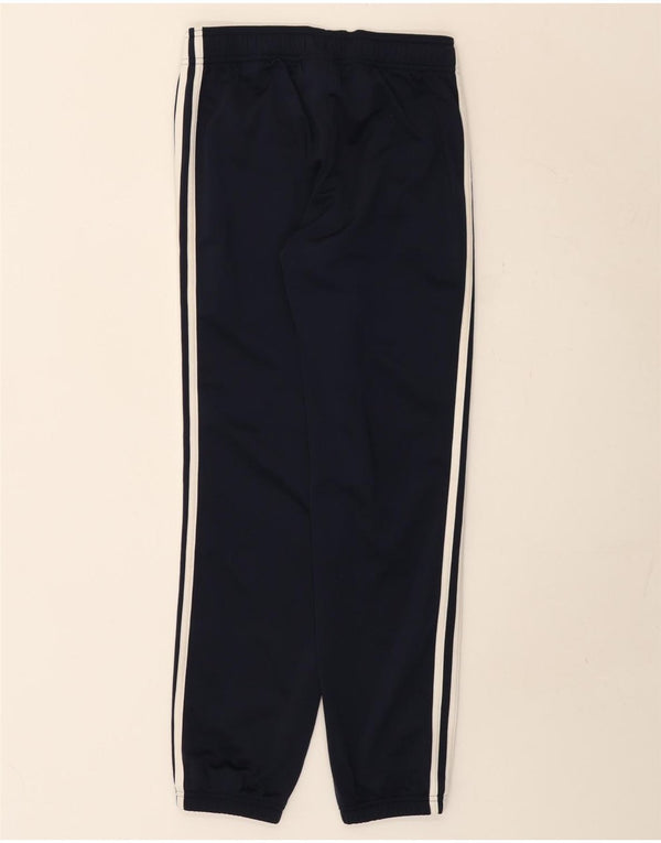 Adidas Boys Tracksuit Trousers Joggers 11-12 Years  Navy Blue Polyester