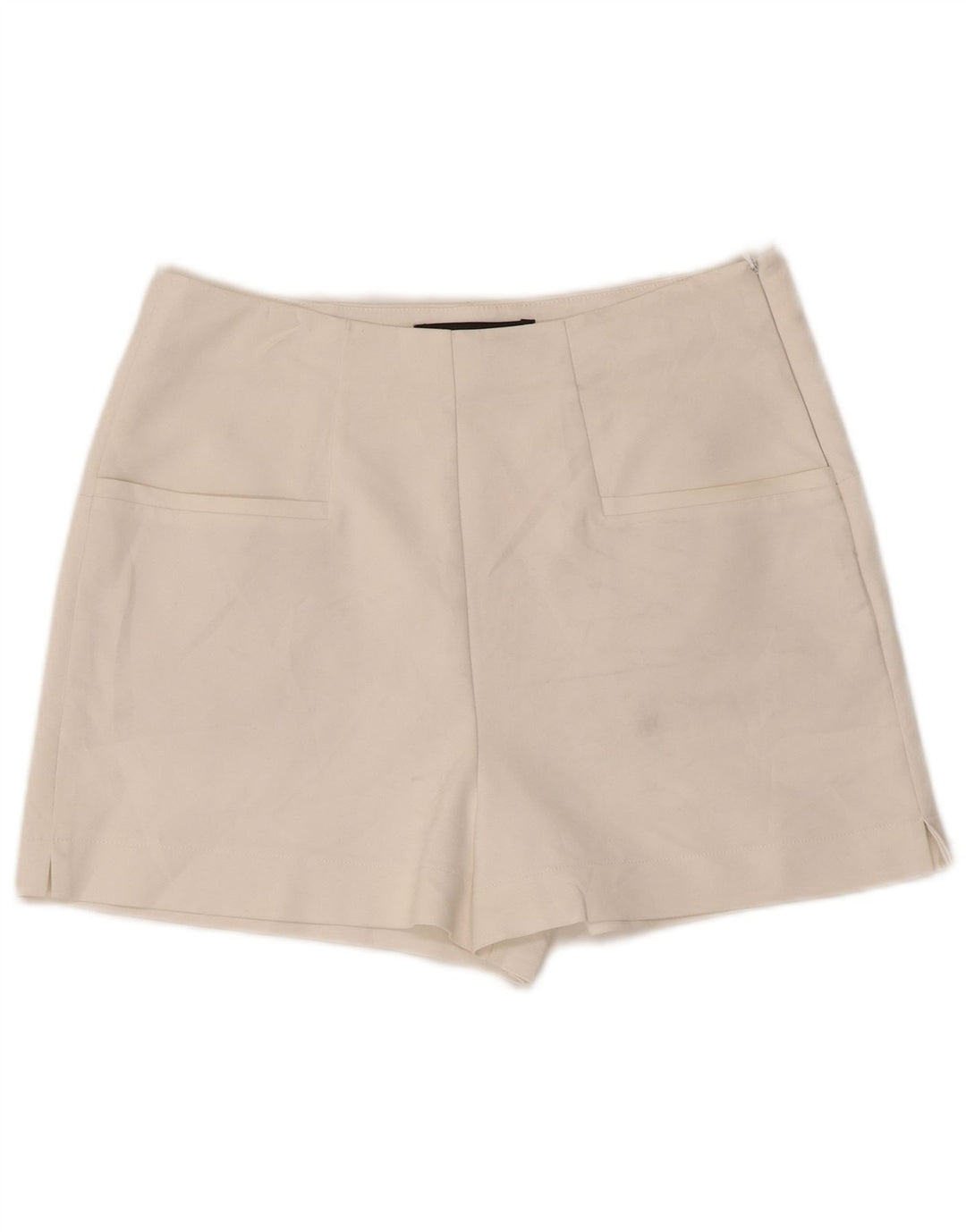 Zara Womens Casual Shorts Medium W28 White