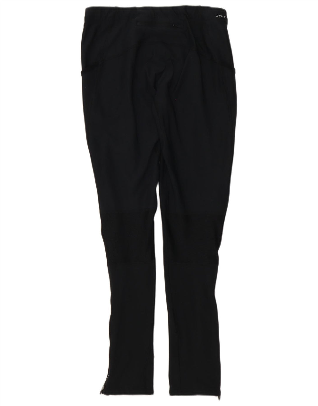 Nike Womens Running Leggings UK 14 Large Black Polyester