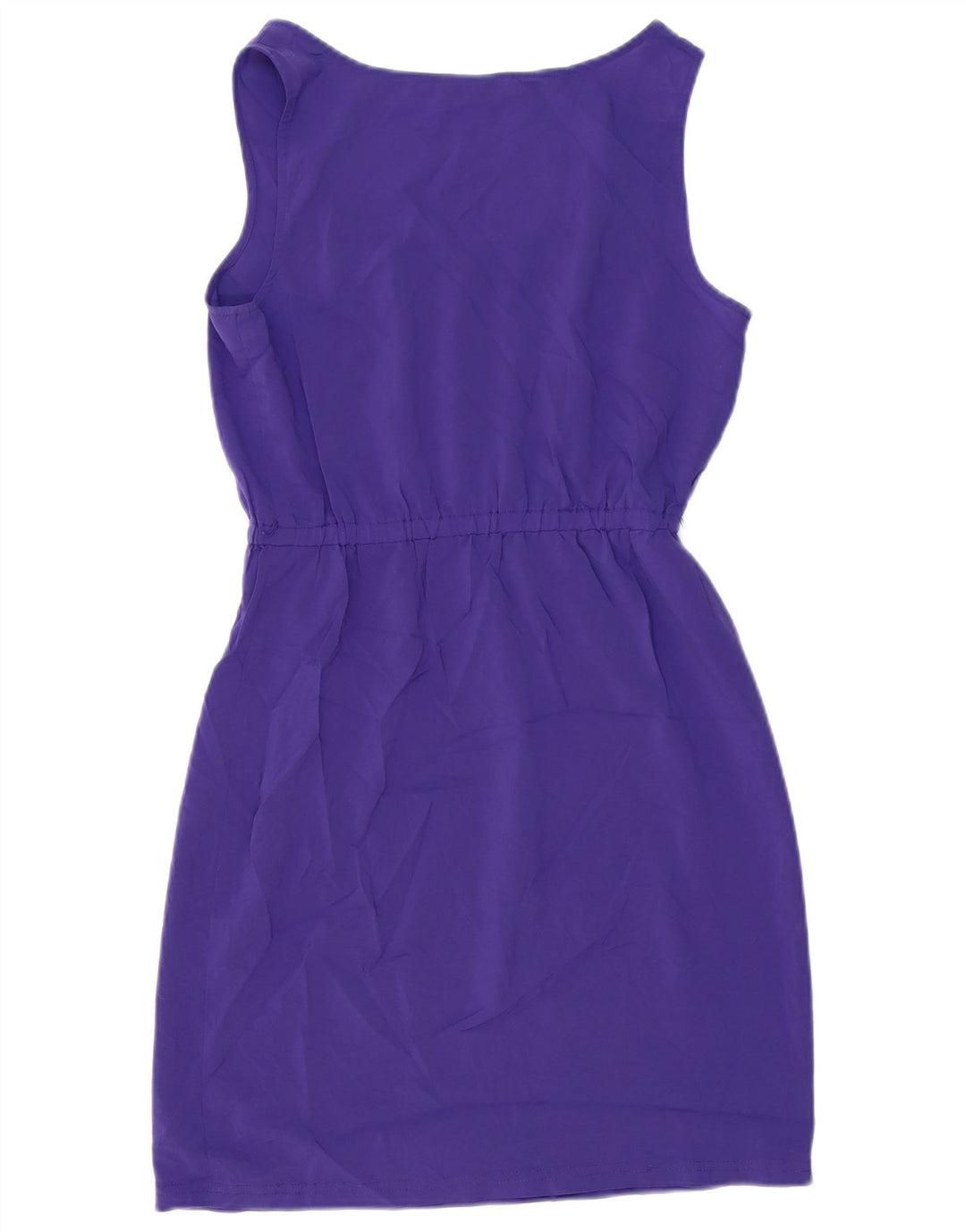 Calvin Klein Womens Sleeveless Sheath Dress US 6 Medium Purple Polyester
