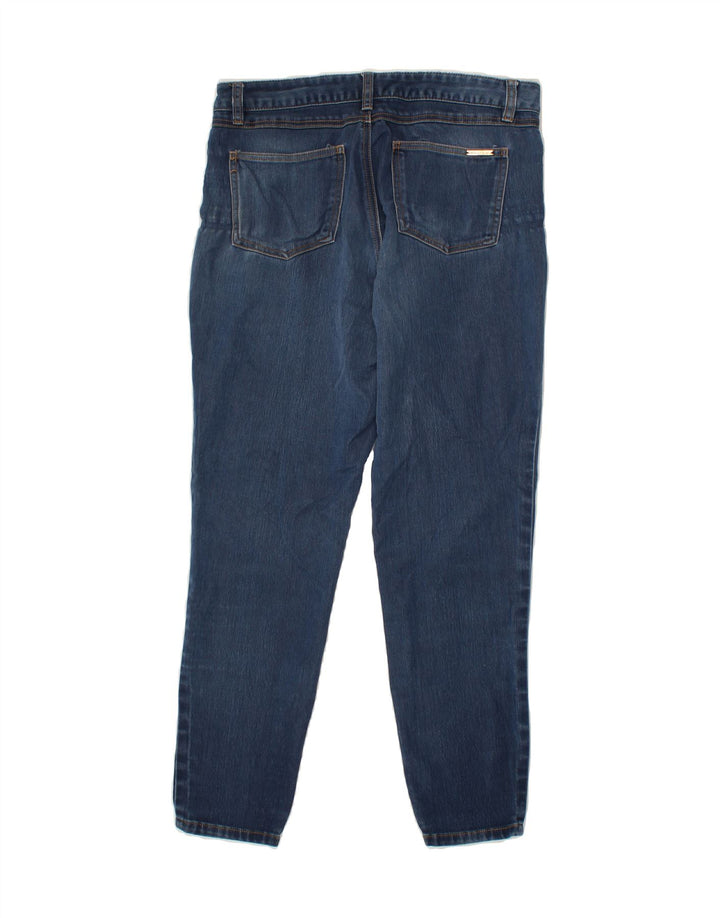MICHAEL KORS Womens Slim Jeans US 8 Medium W32 L28  Blue Cotton Vintage Michael Kors and Second-Hand Michael Kors from Messina Hembry 