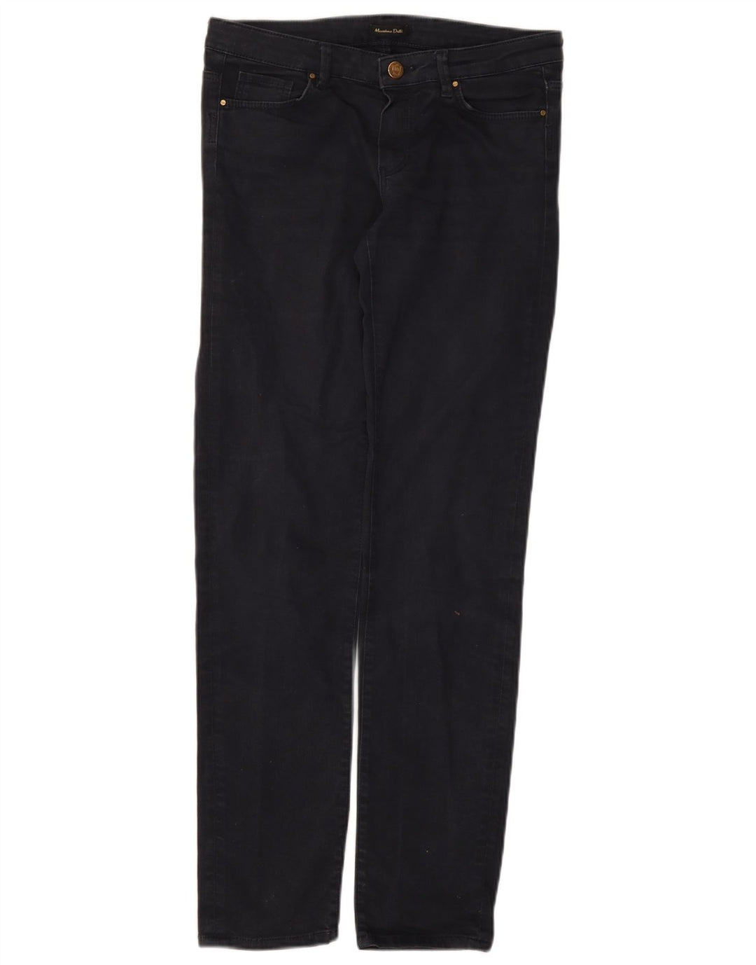 Massimo Dutti Womens Skinny Jeans W30 L31 Navy Blue