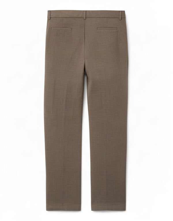 Marks & Spencer Womens Straight Suit Trousers UK 16 Large W36 L29 Grey