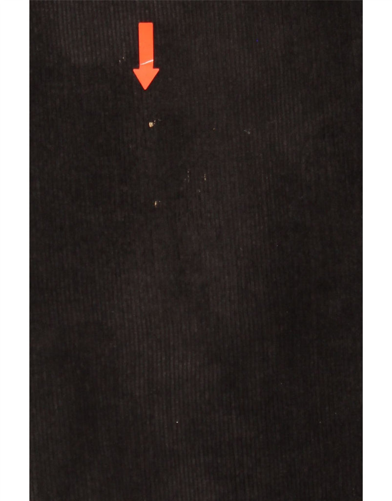 WRANGLER Mens Texas Straight Corduroy Trousers W36 L30 Black Cotton Vintage Wrangler and Second-Hand Wrangler from Messina Hembry 