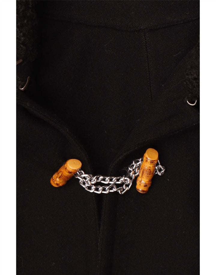 Vintage Womens Poncho Coat One Size Black