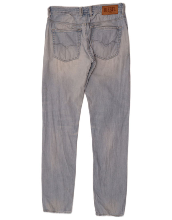 Diesel Womens Sleenker-x Slim Fit Skinny Jeans UK 10 S W27 L30 Blue Cotton