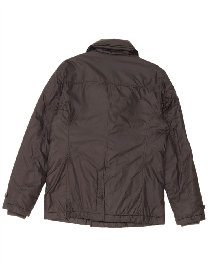 Levi's Mens Padded Military Jacket UK 38 Medium Black Nylon
