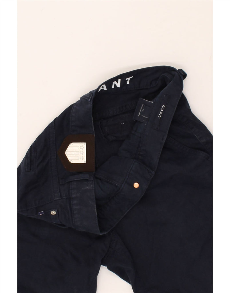 GANT Womens Chino Shorts W27 Small Navy Blue Cotton | Vintage Gant | Thrift | Second-Hand Gant | Used Clothing | Messina Hembry 