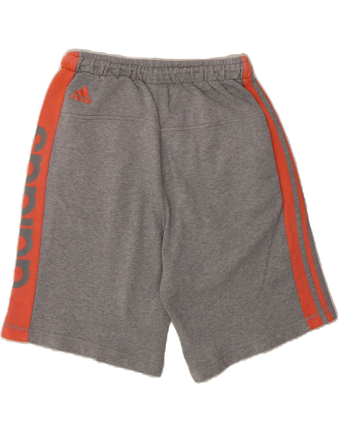 ADIDAS Mens Climalite Graphic Sport Shorts Medium  Grey Colourblock Cotton Vintage Adidas and Second-Hand Adidas from Messina Hembry 