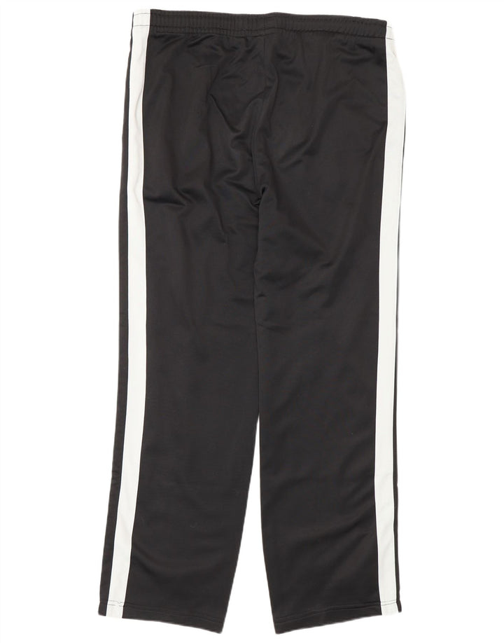 Fila Mens Tracksuit Trousers Large Black Colourblock Polyester