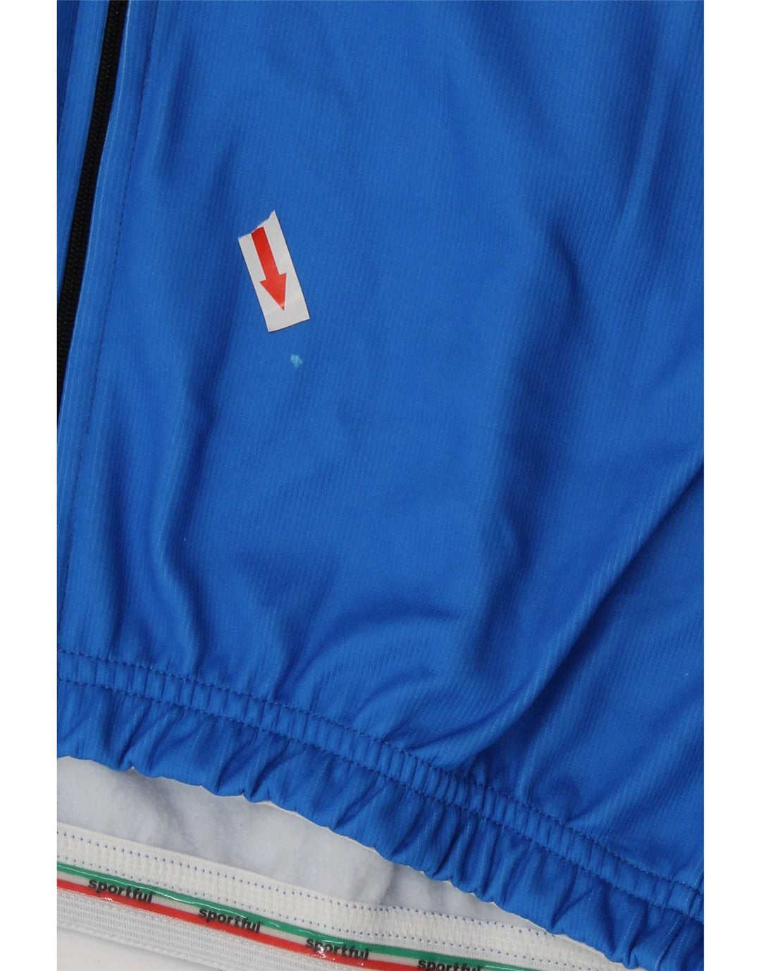 Sportful Mens Italia Graphic Tracksuit Top Jacket 2XL Blue Polyester