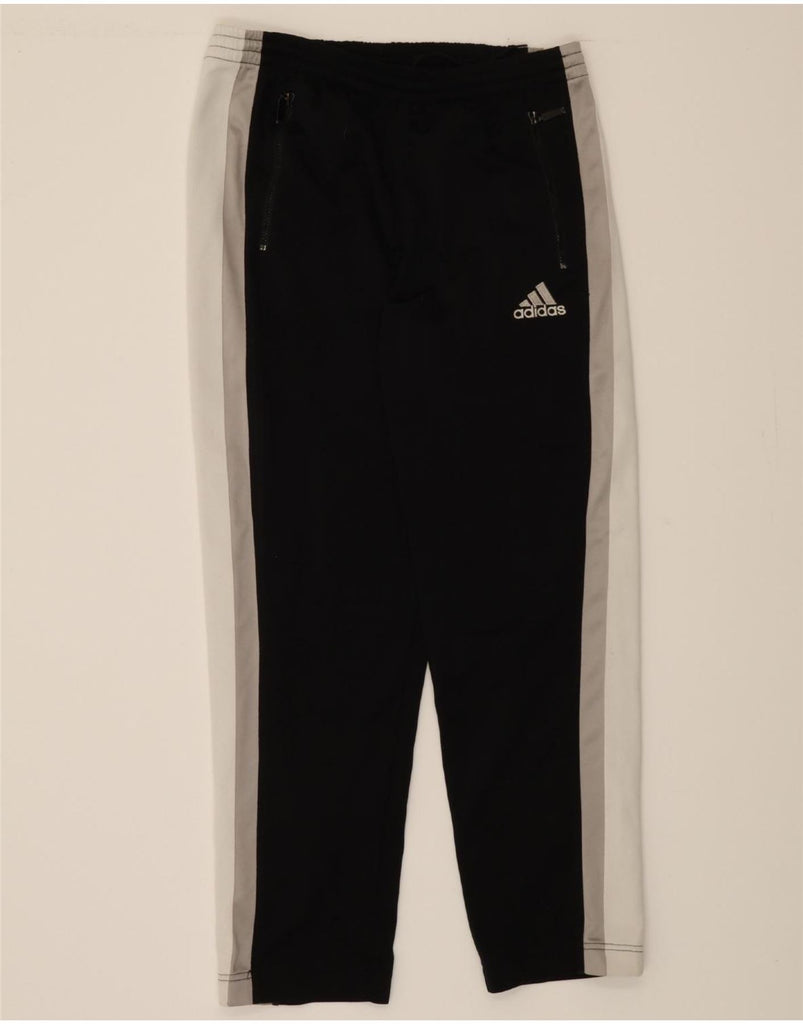 ADIDAS Mens Tracksuit Trousers Large  Black Colourblock Polyester Vintage Adidas and Second-Hand Adidas from Messina Hembry 