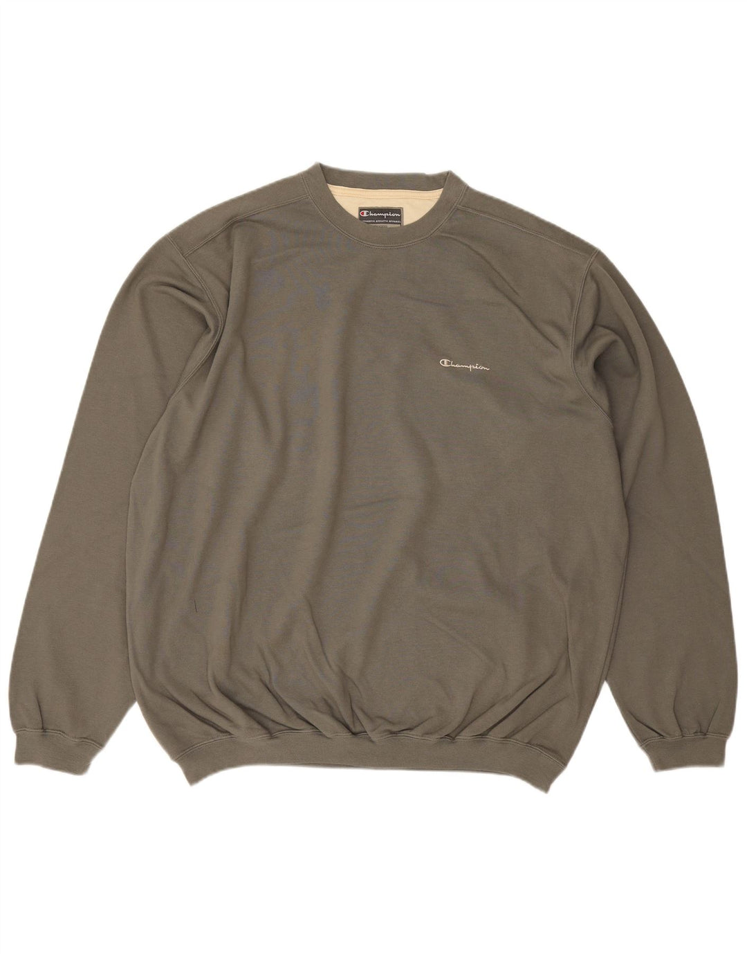 Champion Mens Sweatshirt Jumper 2XL Grey Cotton