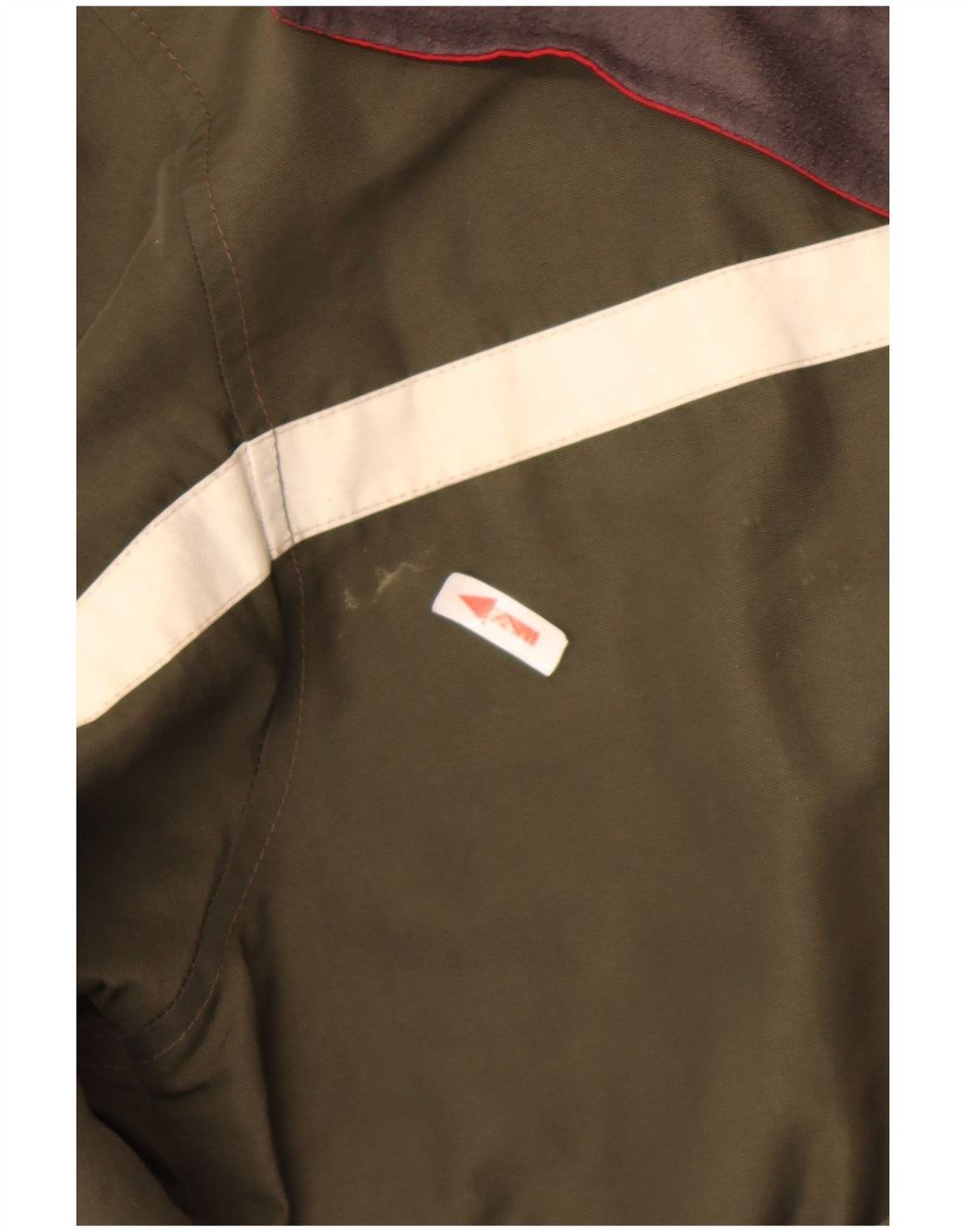 Tommy Hilfiger Mens Utility Jacket UK 40 Large Khaki Colourblock Polyester